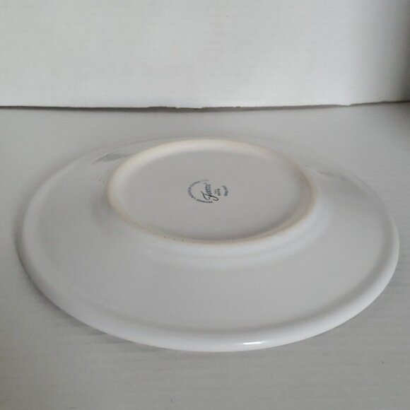 Fiestaware Fiesta 9" Snowman Bird Ceramic Luncheon Plate Classic Rim White - Picture 11 of 16